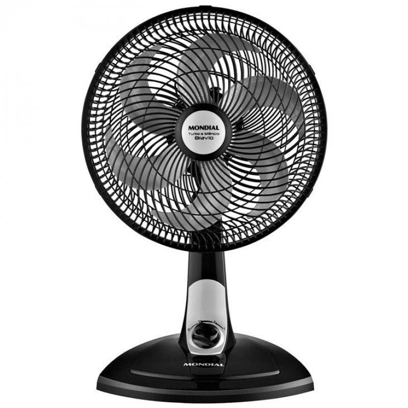 Ventilador De Mesa Mondial Line Sil Ncio Bravio Cm Preto Vt