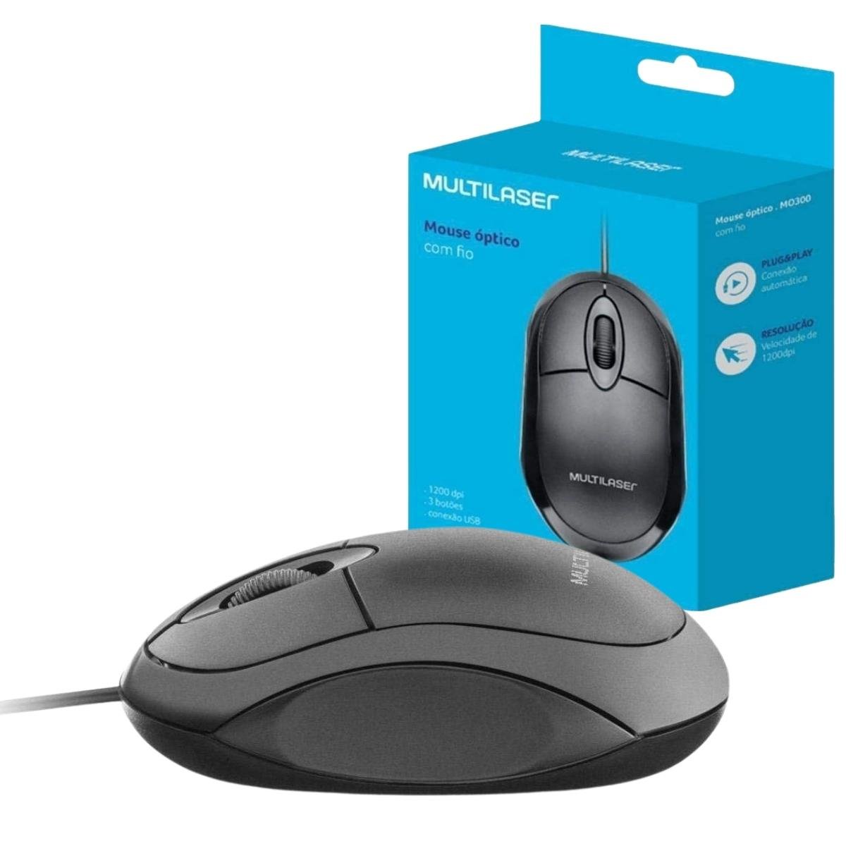 Kit Teclado E Mouse B Sico Slim Usb C Fio Office Multilaser