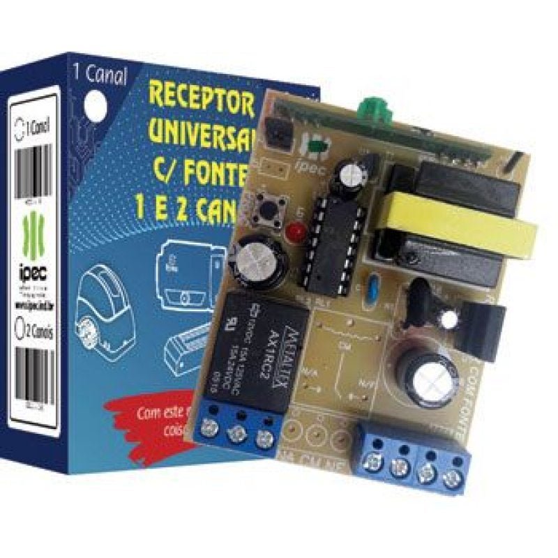 Receptor Universal Fonte A Ipec Canais Madeiramadeira