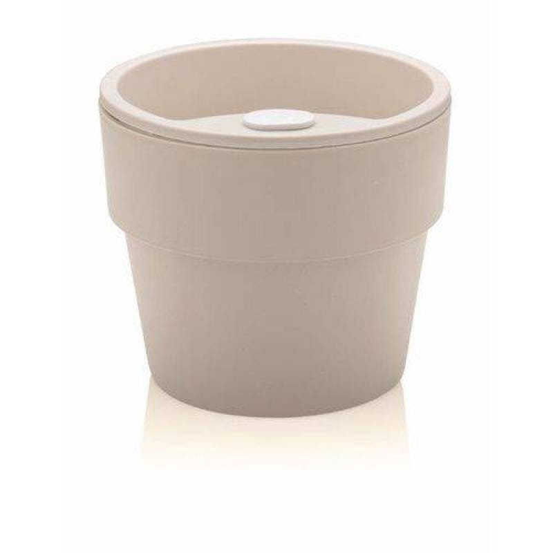 Vaso Autoirrigável Grande Bege Linha Plantar