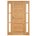 Kit Porta de Madeira PE28 Paris 2 Vitrôs Esel 213cmx136cmx12cm Kit Porta de Madeira PE28 Paris 2 Vitrôs Esel 213cmx136cmx12cm