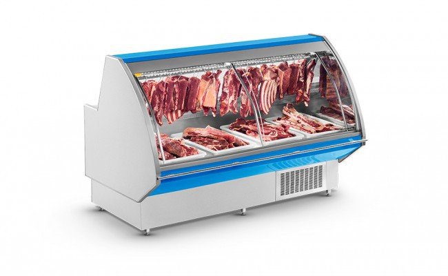 Expositor Açougue Premium Gancheira 1 5m Refrimate EAPRG 1500 220v