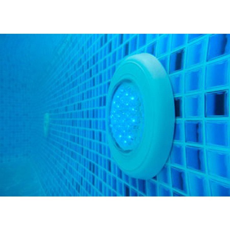 Refletor para Piscina LED RGB 70 Pontos RGB 5W 12V 120mm ABS Iluminação