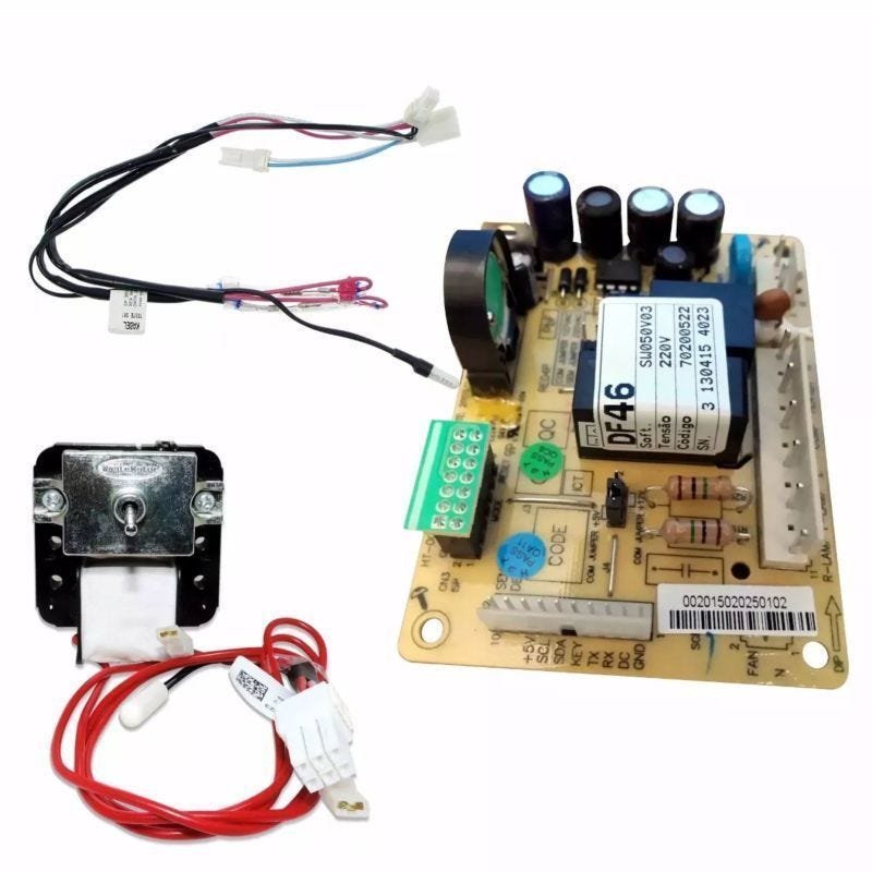 Kit Placa Sensor Ventilador Electrolux Df Df V Madeiramadeira