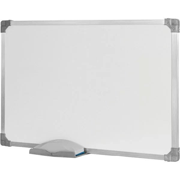 Quadro Branco Moldura Aluminio 060X040Cm Stalo MadeiraMadeira