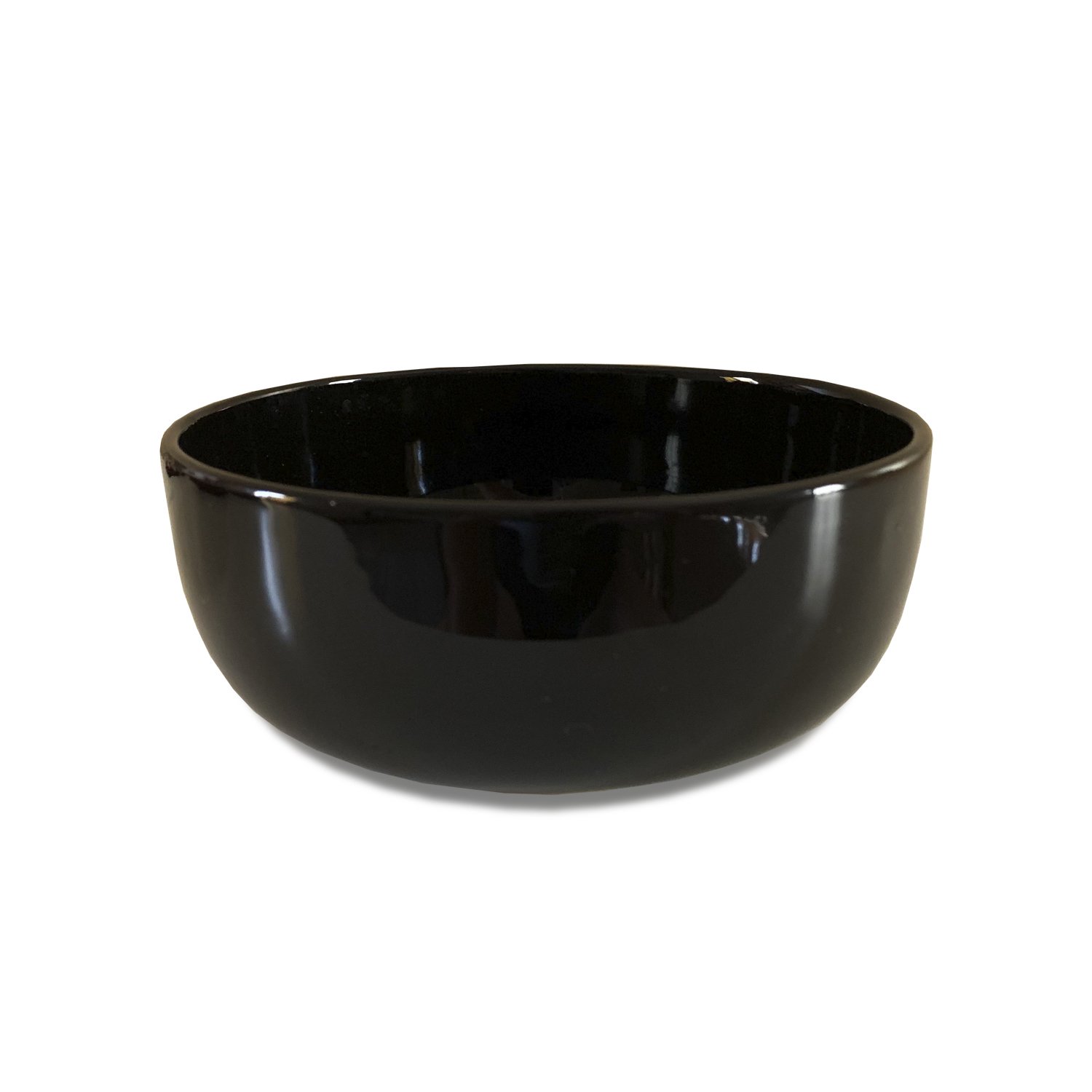 Bowl Cumbuca Chawan Tigela Para Sopa Sobremesa Preto Avulso Cerâmica