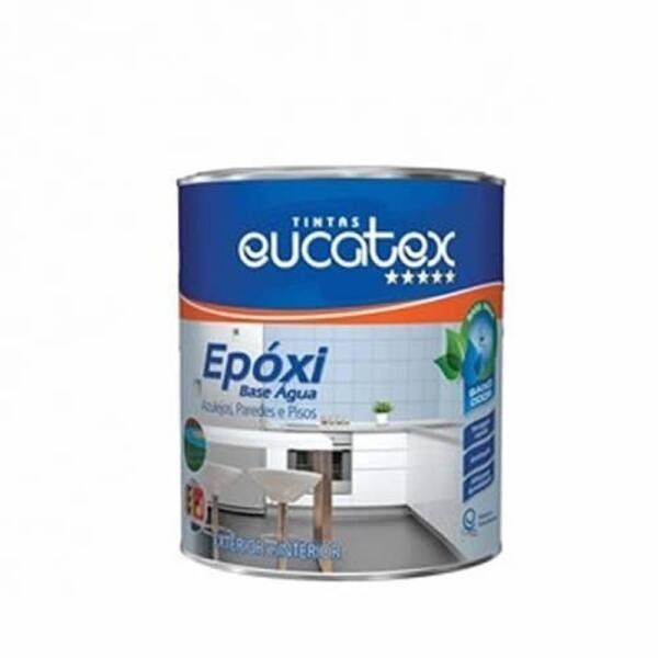 Tinta Epoxi Eucatex Brilhante Base Água Branco 900ml MadeiraMadeira