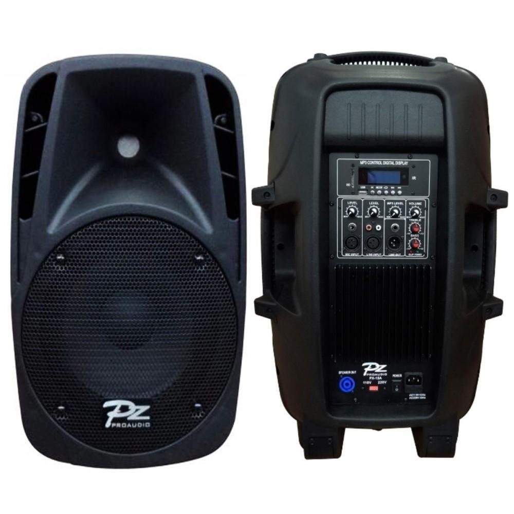 Caixa Ativa Fal 12 Pol 150W C USB Bluetooth PX 12 A PZ Pro Audio