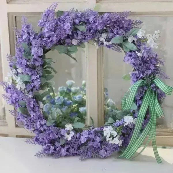 Flores Artificiais Kit Buqu S De Lavanda Flores E Folhas Para