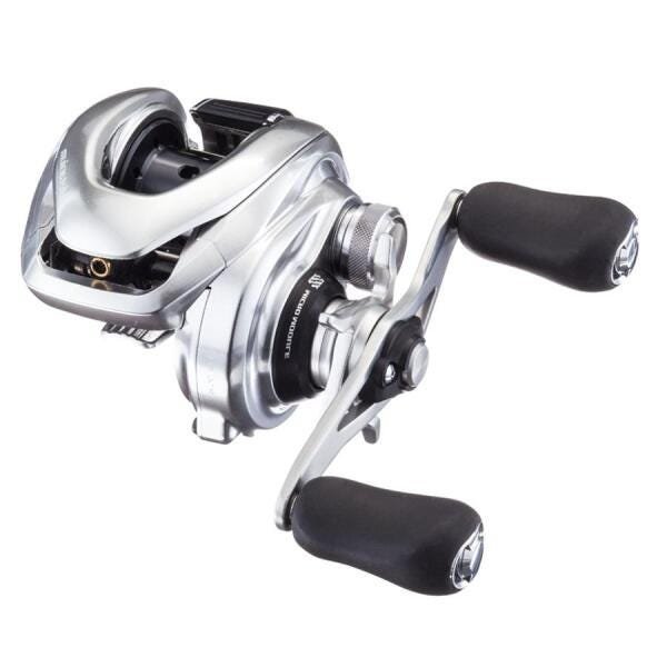 Carretilha Shimano Metanium Mgl Xg Manivela Esquerda Madeiramadeira