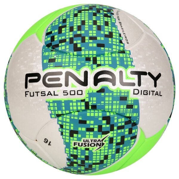 Bola Penalty Futsal Digital 500 Ultra Fusion VI MadeiraMadeira