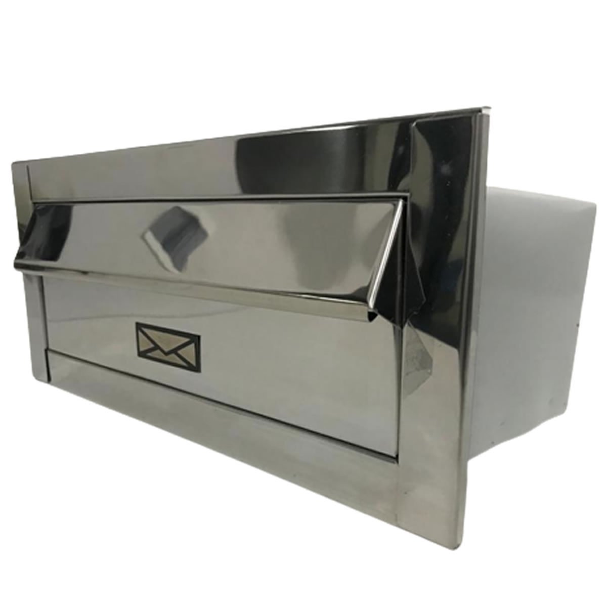 Caixa Para Correios Inox TG Inox MadeiraMadeira