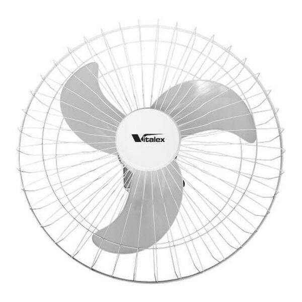 Ventilador De Parede Vitalex 60 Bivolt Potente Branco MadeiraMadeira