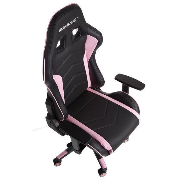 Cadeira Maxracer Tactical Rosa - 4