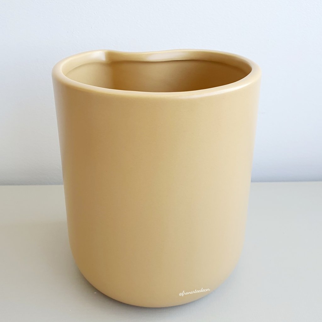 Cachepot De Cer Mica Nude Cm Madeiramadeira