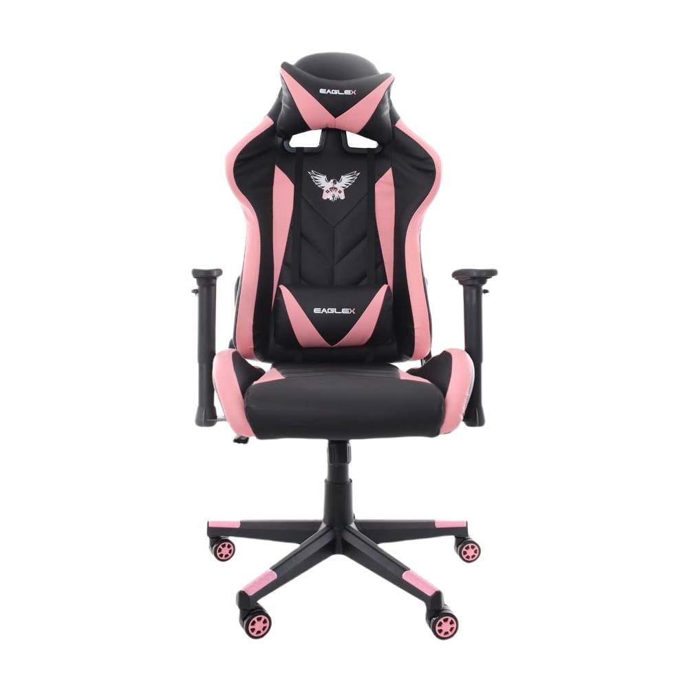 Cadeira Gamer Eaglex Pro Reclin Vel Suporta At Kg Rosa