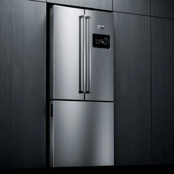 Geladeira Brastemp Gourmand Frost Free Side Inverse Litros Inox