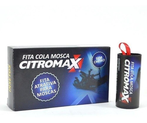 Fita Cola Pega Mata Moscas Mosquitos Insetos Voadores 8un MadeiraMadeira