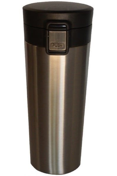 Copo Térmico Aço Inox Vácuo Caneca Café Garrafa 400ml Chá Cor Chumbo