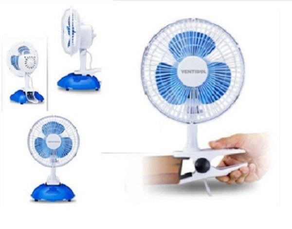 Ventilador Mini De Mesa 2 Em 1 20cm Ventisol 127V MadeiraMadeira