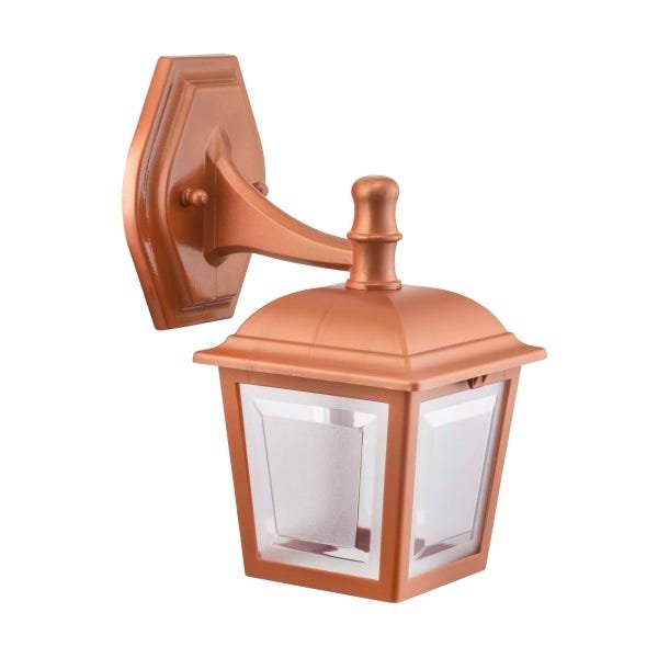 Arandela Externa Colonial Cobre Vintage Termoplastico Alu