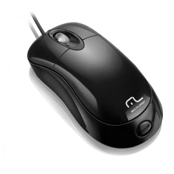 Mouse Óptico Básico Usb Multilaser Mo014 MadeiraMadeira