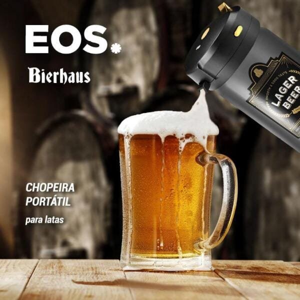 Chopeira Port Til Ultrass Nica Para Latas Eos Bierhauss Ecp L