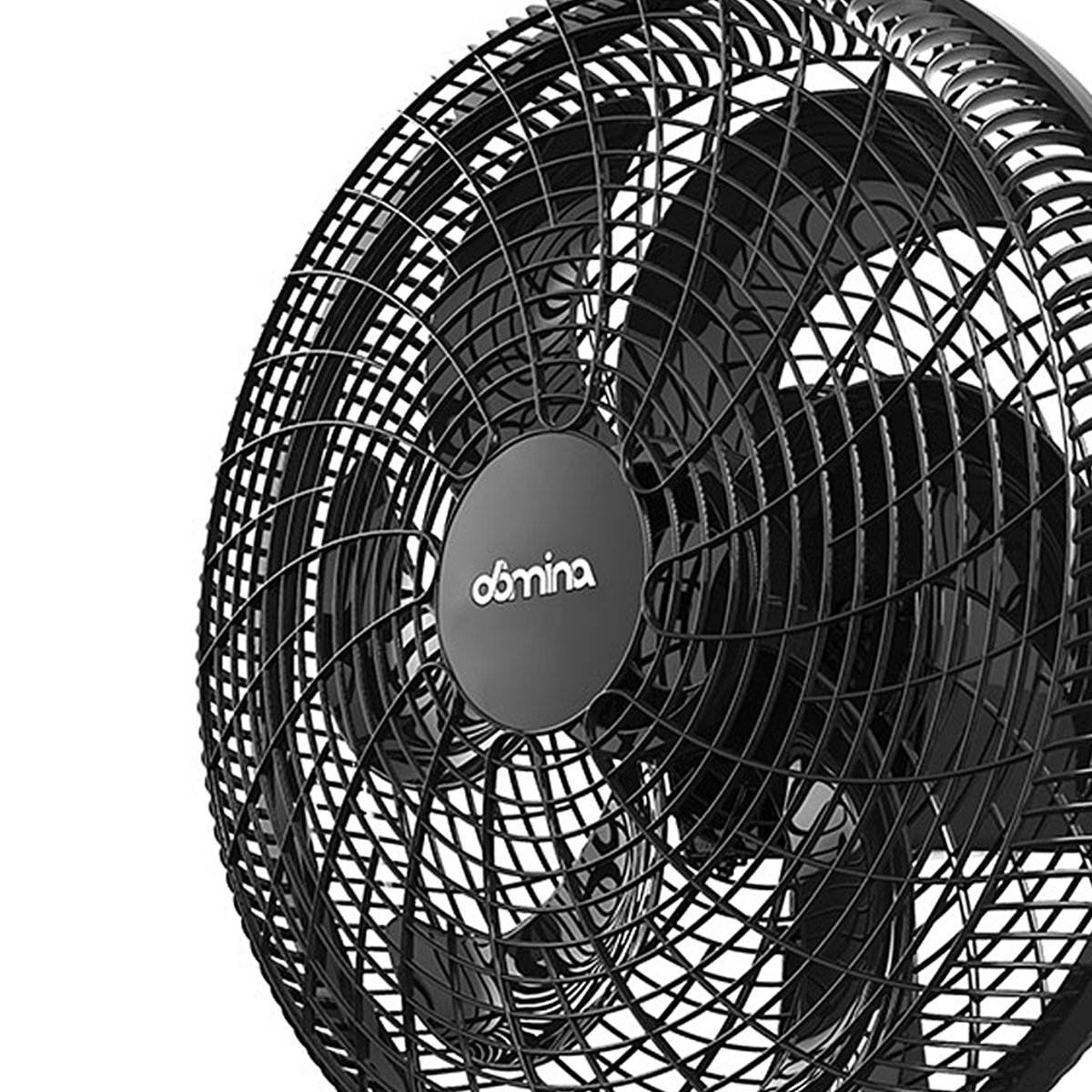 Ventilador De Mesa Oscilante Bivolt 150W 50Cm Preto Dômina MadeiraMadeira