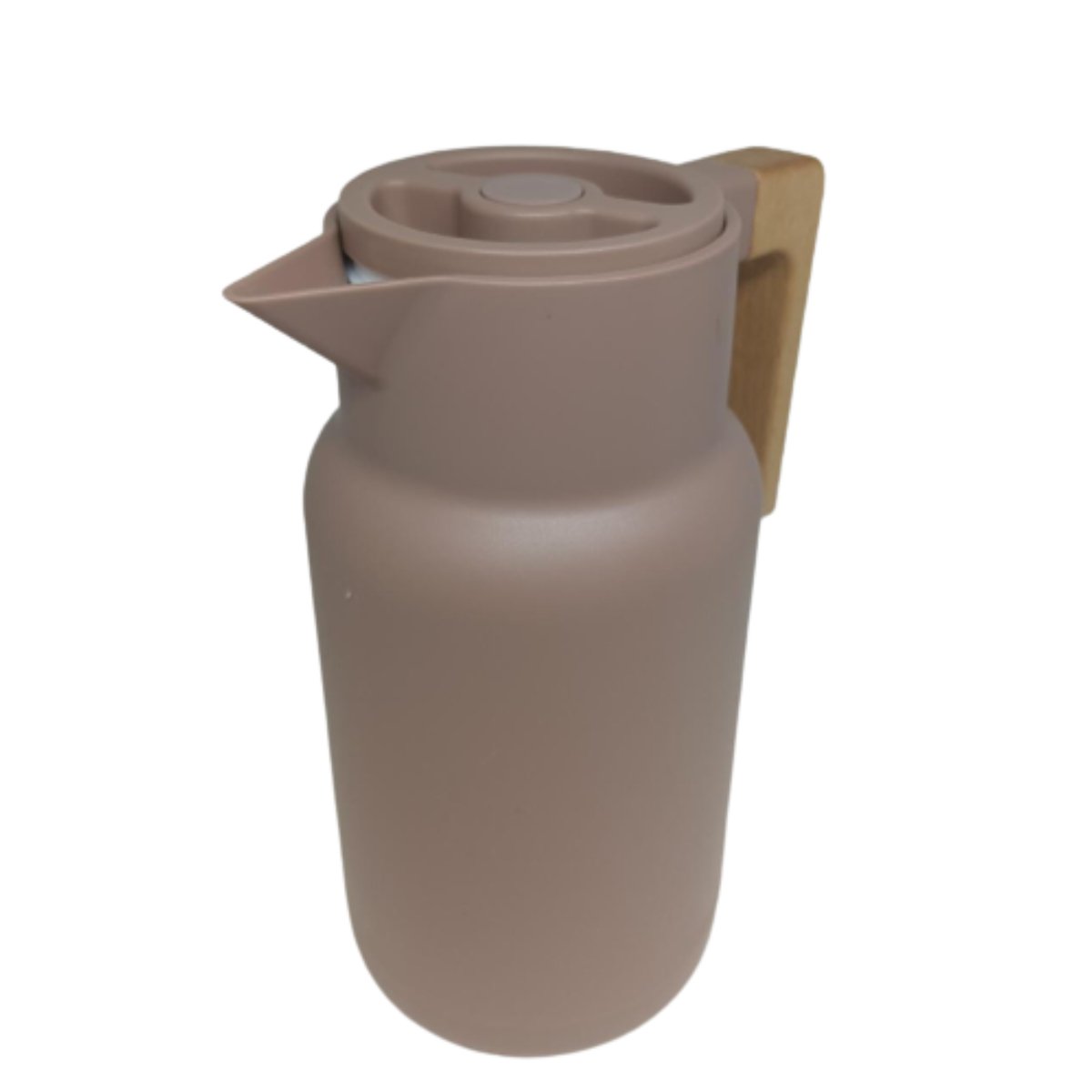 Garrafa Termica De Plastico Organic Nude 1L MadeiraMadeira