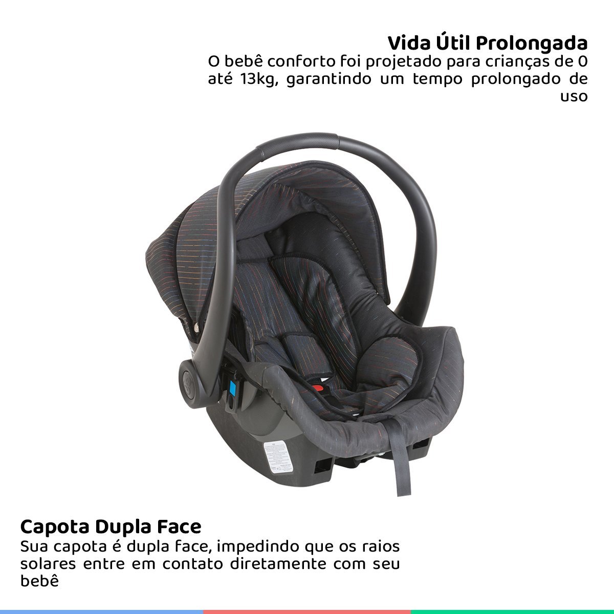 Bebê Conforto Cadeirinha Dispositivo de Retenção Cocoon 0 Até 13Kg