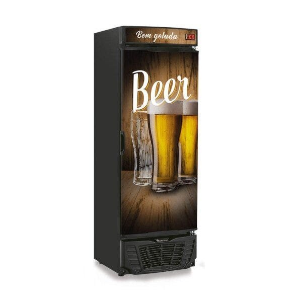 Cervejeira Porta Adesivo 450L Profissional Gelopar 220V