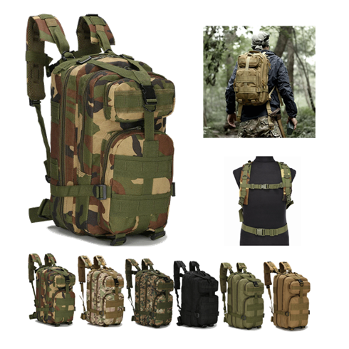 Mochila Militar Assalt Tática Masculina Feminina Impermeável Verde