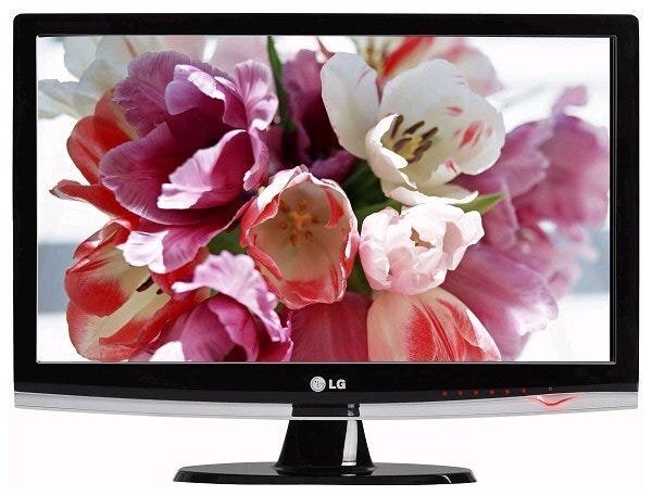 Monitor Lcd Polegadas Widescreen Lg Tq Dvi Preto Lg