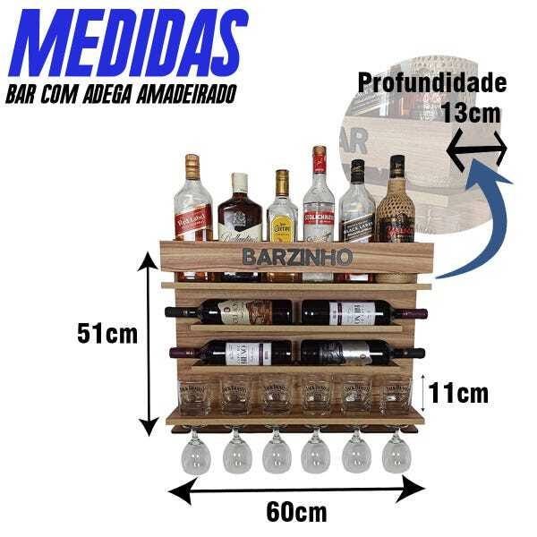 Bar E Adega De Parede Barzinho Para Sala Boteco Madeiramadeira