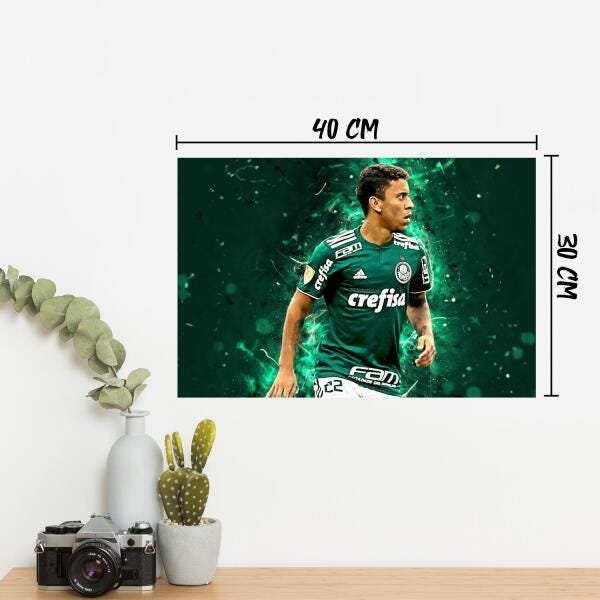 Quadro Decorativo Marcos Rocha X Cm Para Placa Ps Nina