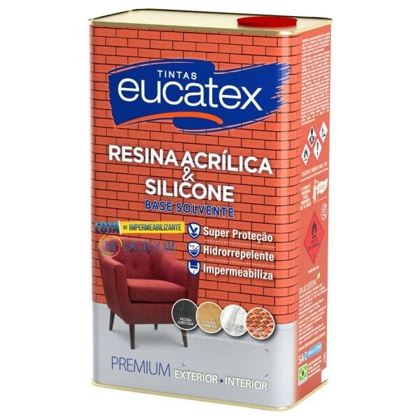 Resina Acr Lica Impermeabilizante Premium Base Solvente L Eucatex