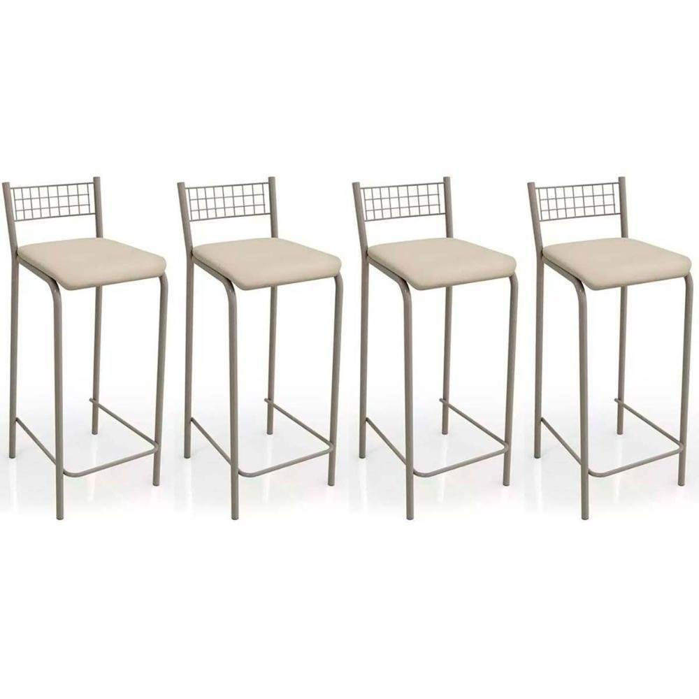 Banqueta G Nova B Kit Un Niquel Nude Kappesberg Madeiramadeira