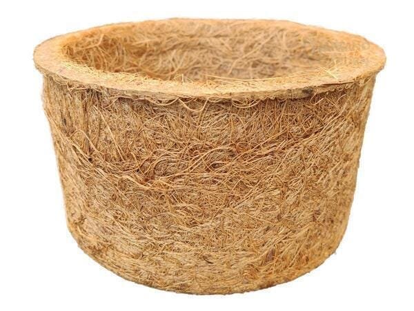 Vaso Para Planta Xaxim Fibra De Coco Natural Nº03 01 Und MadeiraMadeira