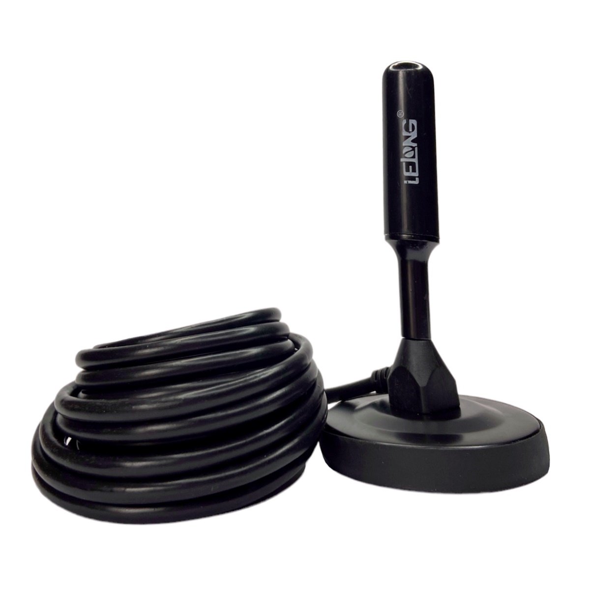 Antena Digital Amplificada Interna Para Tv Sinal Hd Uhf 5m Preto