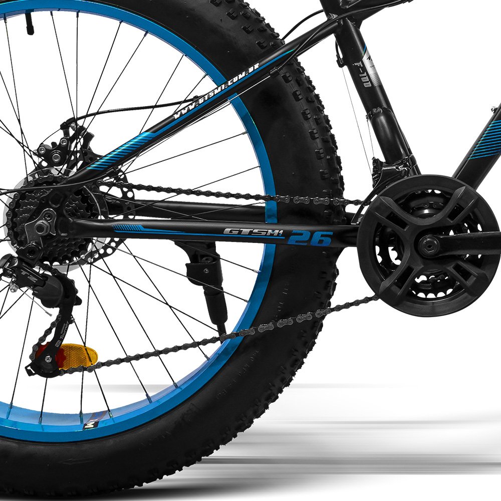 Bicicleta Gts Fat Aro Quadro De Alum Nio Marchas Shimano E