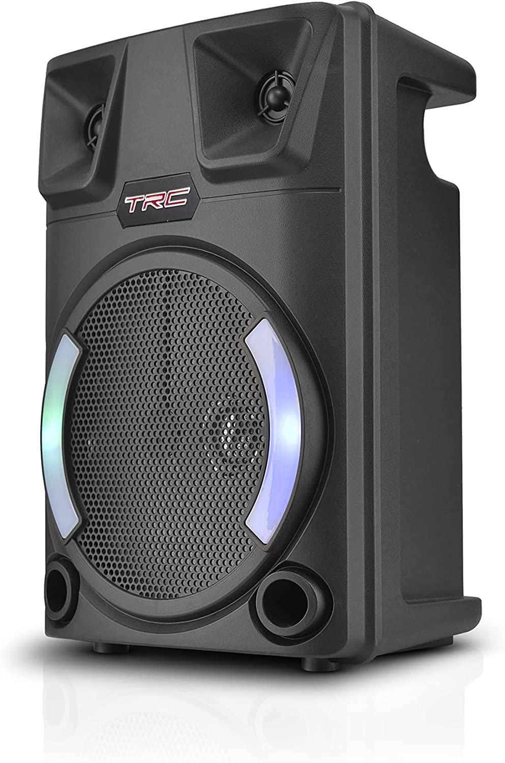 Caixa De Som Bluetooth 120W Rms LED Alto Falante 8 TRC X120