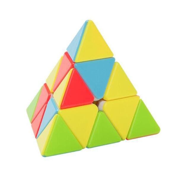 Cubo Mágico Pirâmide Pyraminx Qiyi Qiming Stickerless MadeiraMadeira