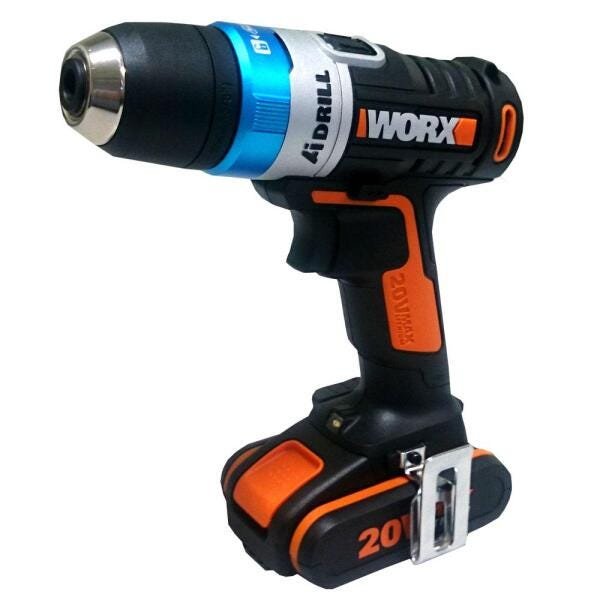 Parafusadeira Furadeira Bateria Aidrill Wx Worx Bivolt