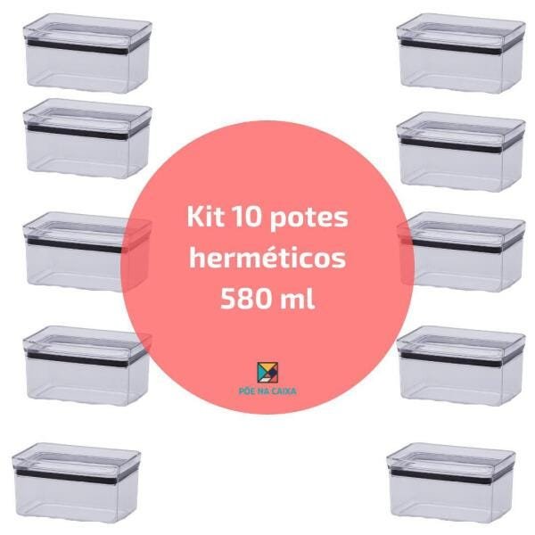 Kit Potes Herm Ticos Ml Paramount Madeiramadeira