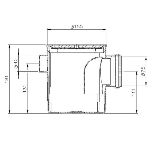Filtre De Remplacement Pour Hotte 175 Mm X 175 Mm X 20 Mm Charbon Actif