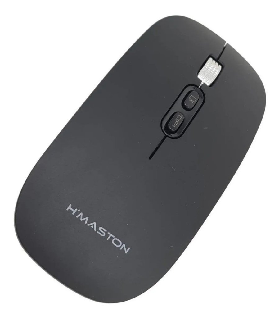 Mouse sem fio recarregável H maston E 1400 Preto MadeiraMadeira