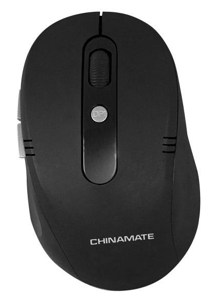 Mouse Cm12 Preto Sem Fio Chinamate MadeiraMadeira