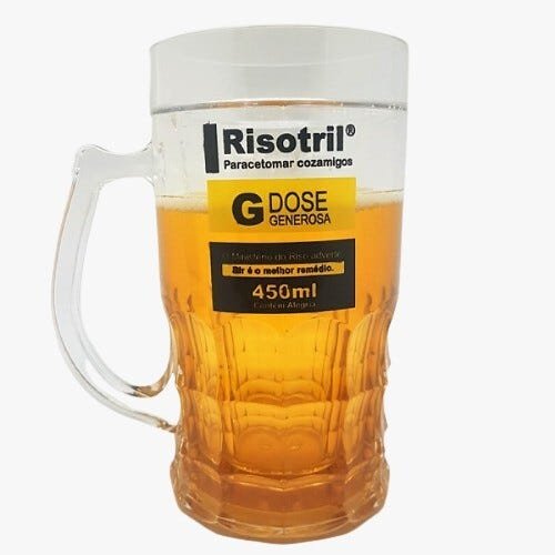 Caneca Chopp Sempre Cheia Congel Vel Risotril Ml Madeiramadeira