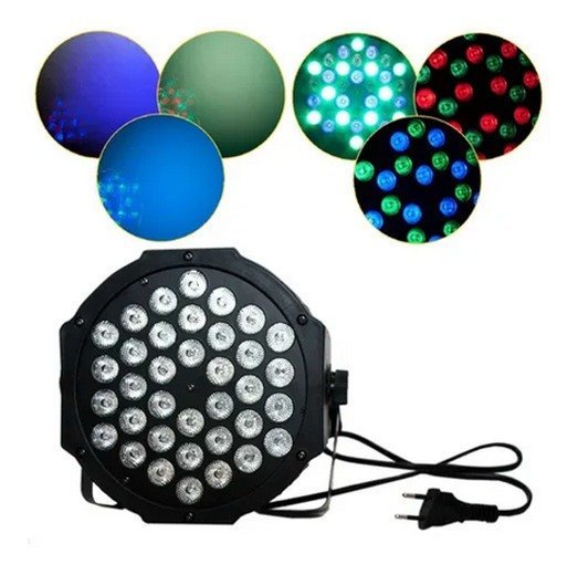 Canh O Refletor Led Leds Rgb Bivolt Dmx Digital Slim Madeiramadeira