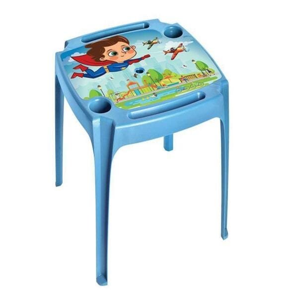 Kit Conjunto Mesa Mesinha Infantil Educativa Cadeiras Estudo